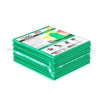 Мешки для мусора 160 л, зеленые, в пачке 10 шт., ПВД, 40 мкм, 900х1100 мм, i-Bag в Кирове