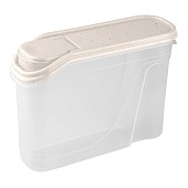 Ёмкость для сыпучих продуктов 1,5 л (бежевый)