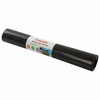 Мешки для мусора 240 л, черные, в рулоне 10 шт., ПВД 50 мкм, 1400х900 мм, LAIMA, 605337 в Кирове