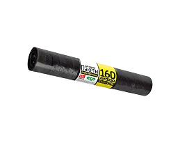 Мешки для мусора 160 л, черные, в рулоне 25 шт., ПВД, 40 мкм, 1100х800 мм, GRIFON, 101-030 в Кирове