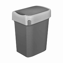 Контейнер для мусора Smart Bin 10 л (серый) 10 серый в Кирове